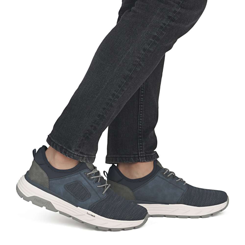 Pánske tenisky RIEKER 06150-14 modrá S6