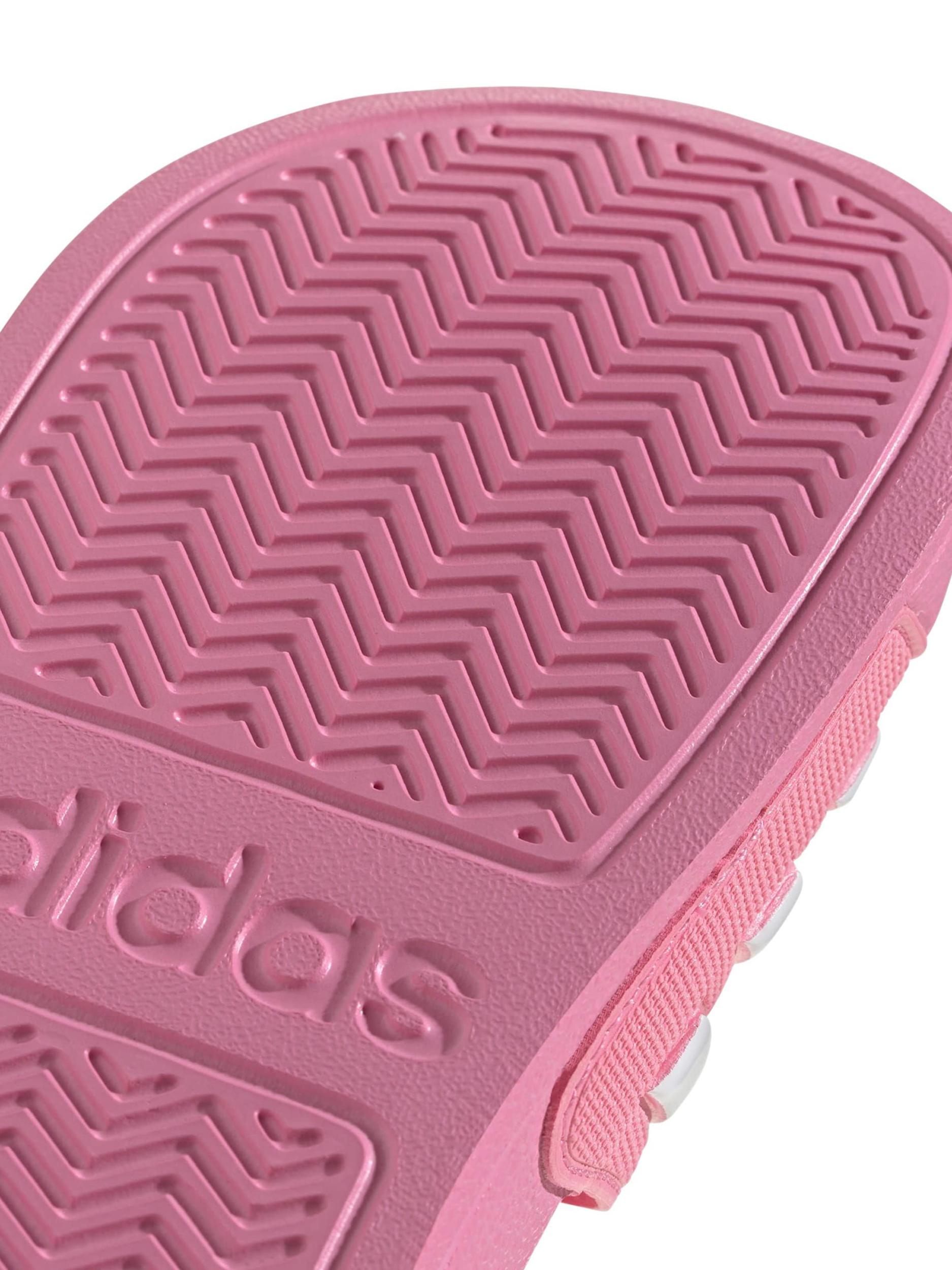 ADIDAS PERFORMANCE Plážové / kúpacie topánky 'Adilette' svetloružová / biela