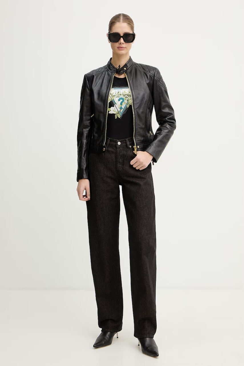 Kožená bunda Marciano by Guess NADA