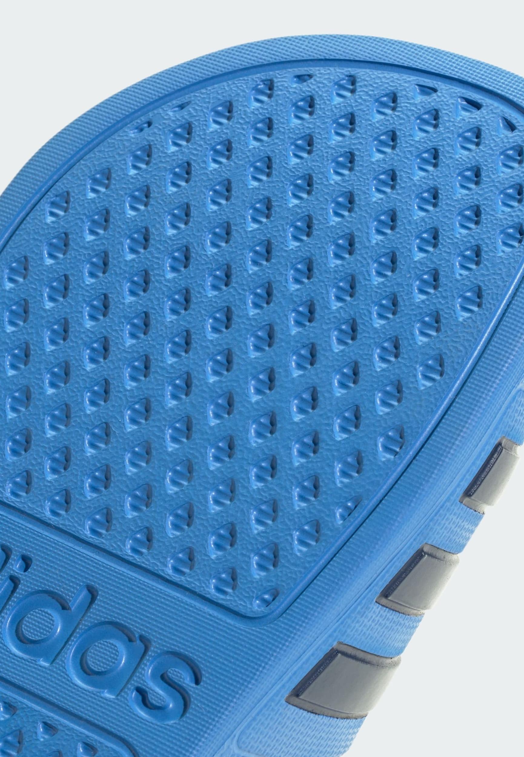 ADIDAS SPORTSWEAR Plážové / kúpacie topánky 'Adilette Aqua' modrá / čierna