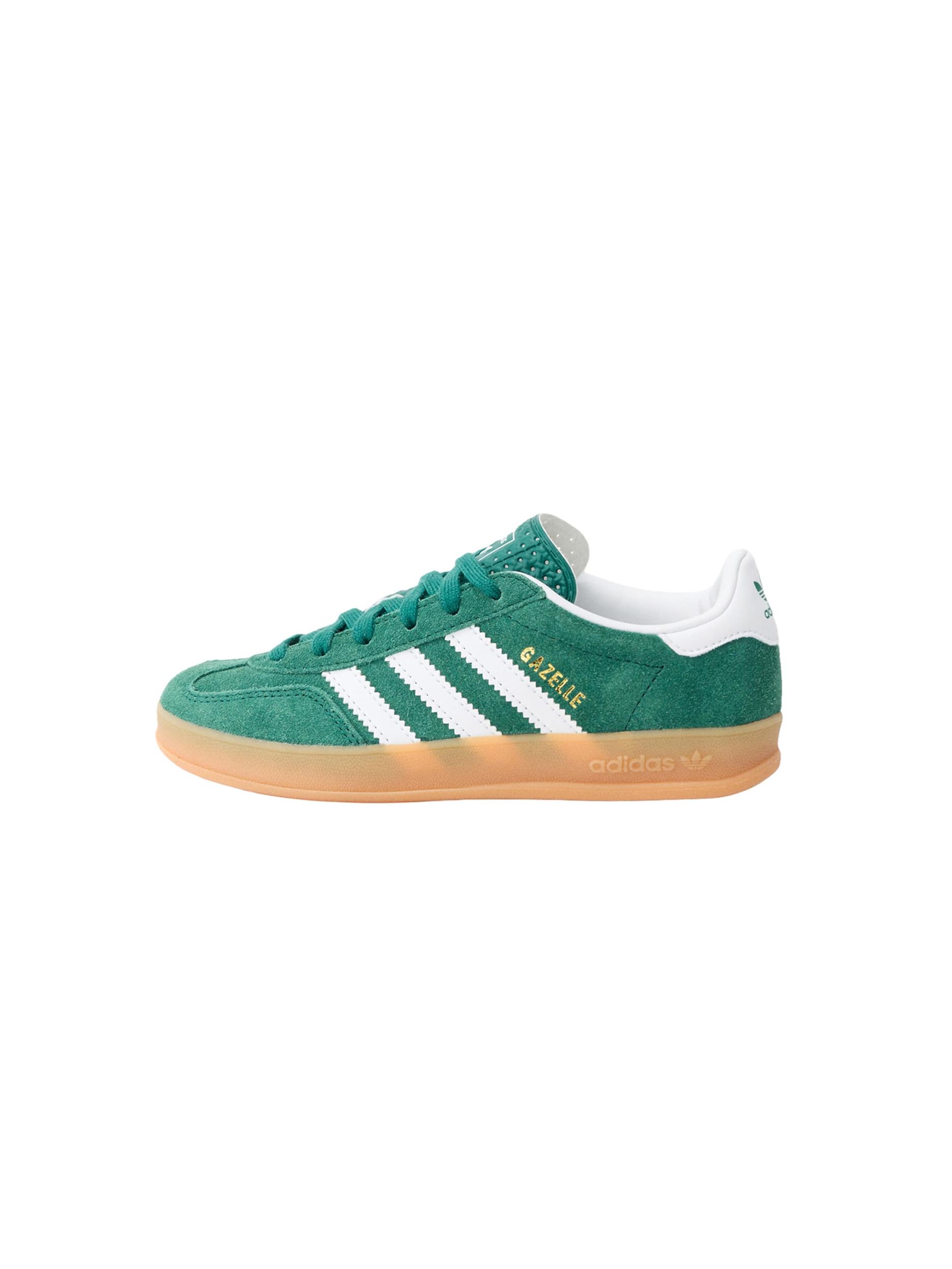 ADIDAS ORIGINALS Tenisky 'GAZELLE' zlatá / tmavozelená / biela