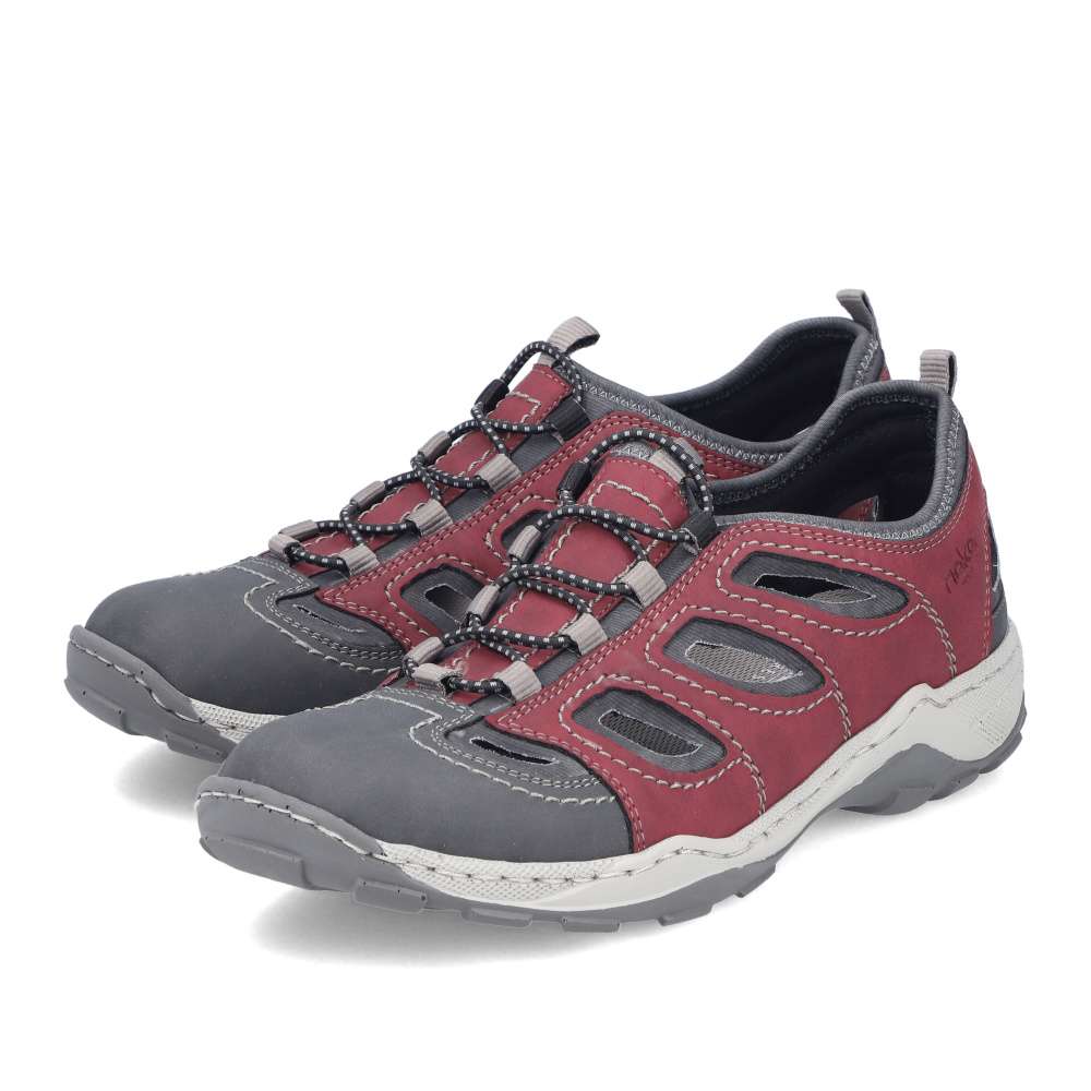 Pánske sandále RIEKER 08065-33 červená S6