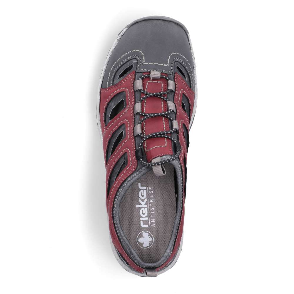 Pánske sandále RIEKER 08065-33 červená S6