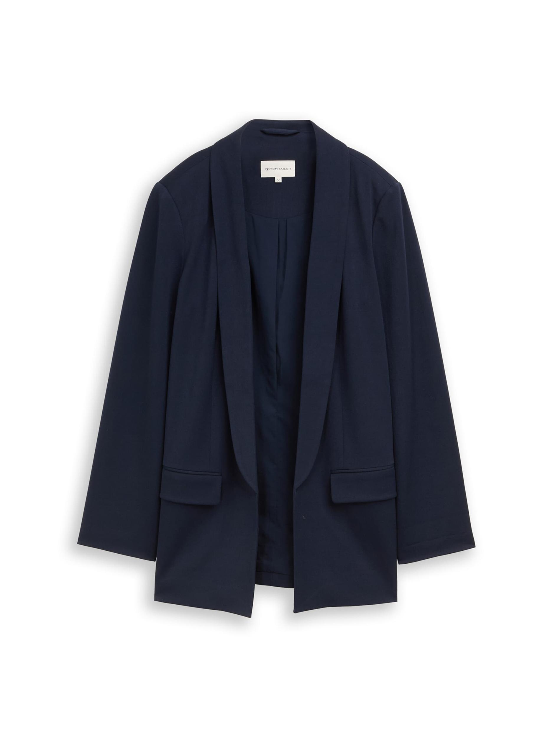 TOM TAILOR Blejzer tmavomodrá