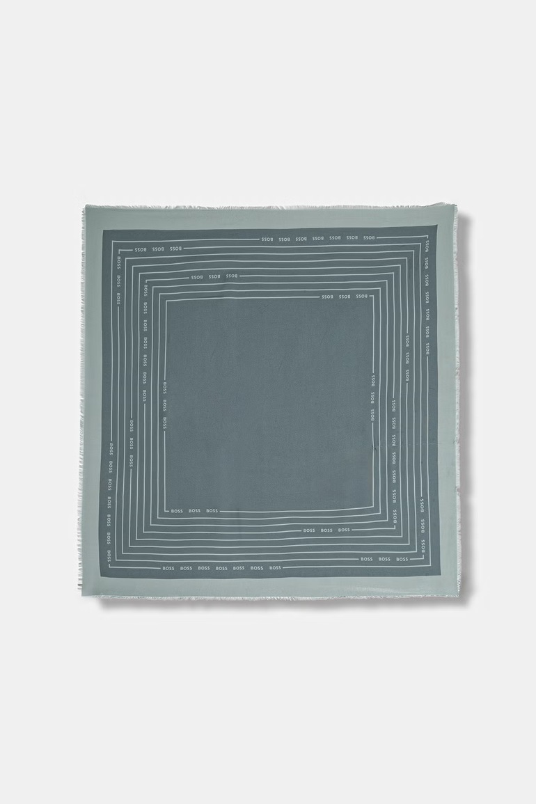 Šatka s prímesou hodvábu BOSS Laik