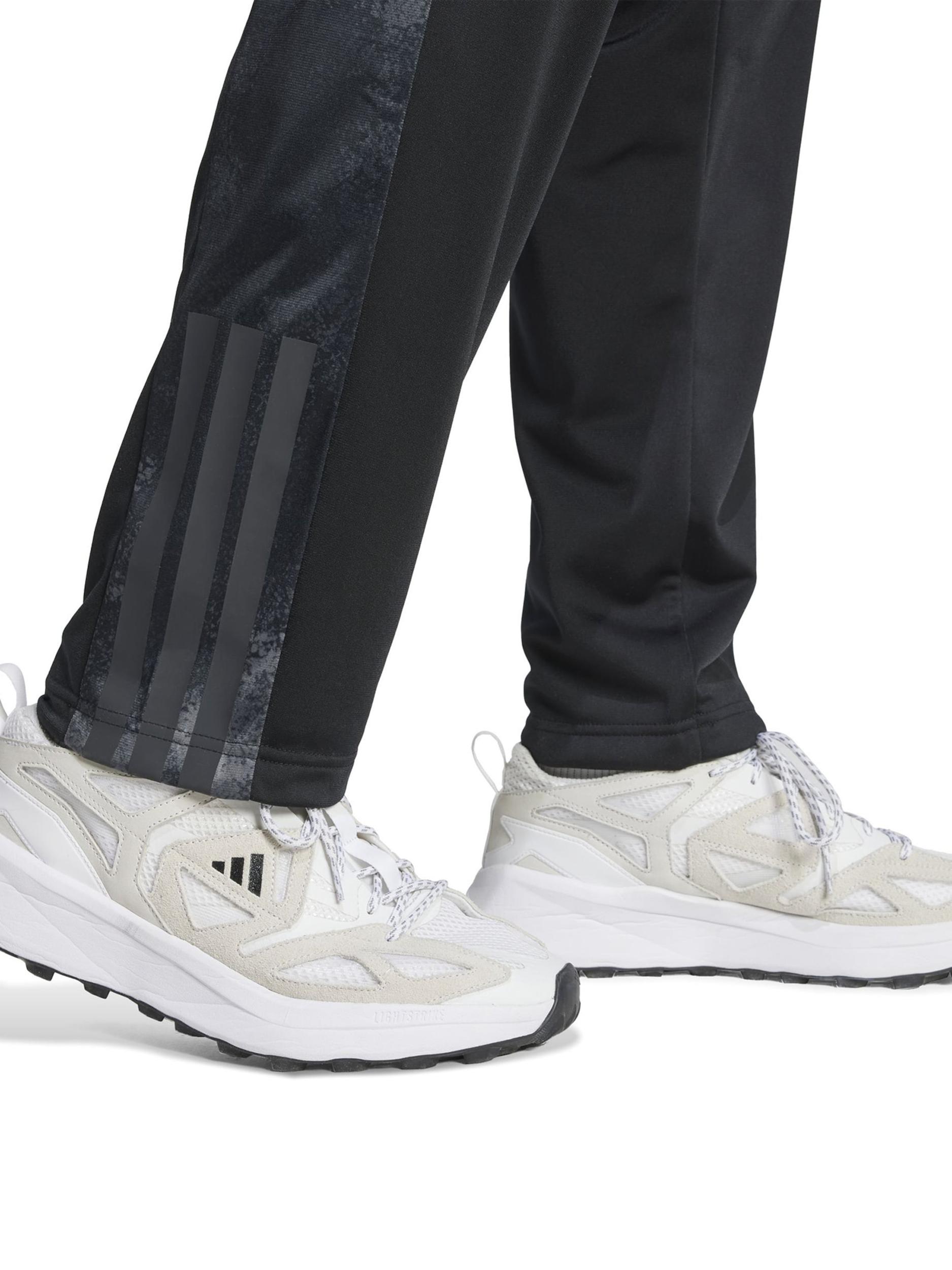 ADIDAS SPORTSWEAR Športové nohavice grafitová / čierna