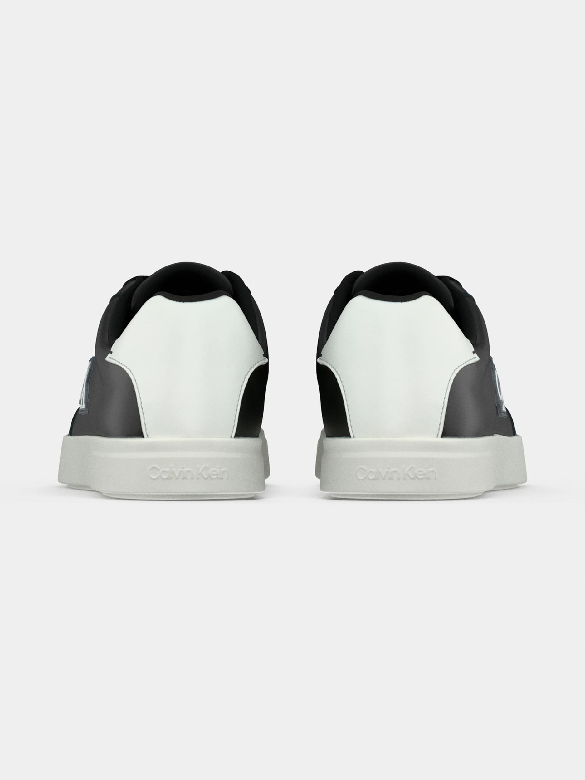 Calvin Klein Nízke tenisky tmavosivá / čierna / biela