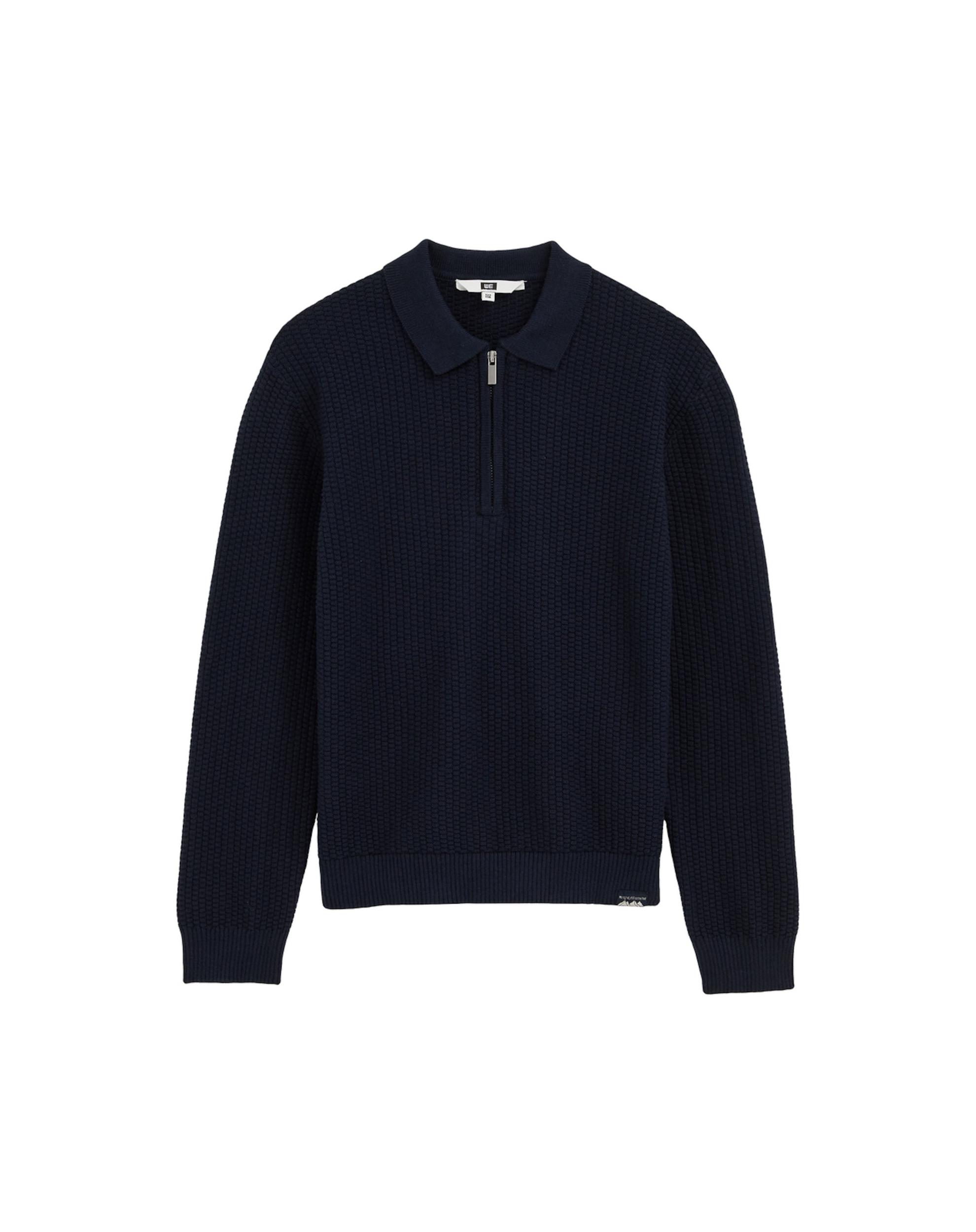 WE Fashion Sveter námornícka modrá