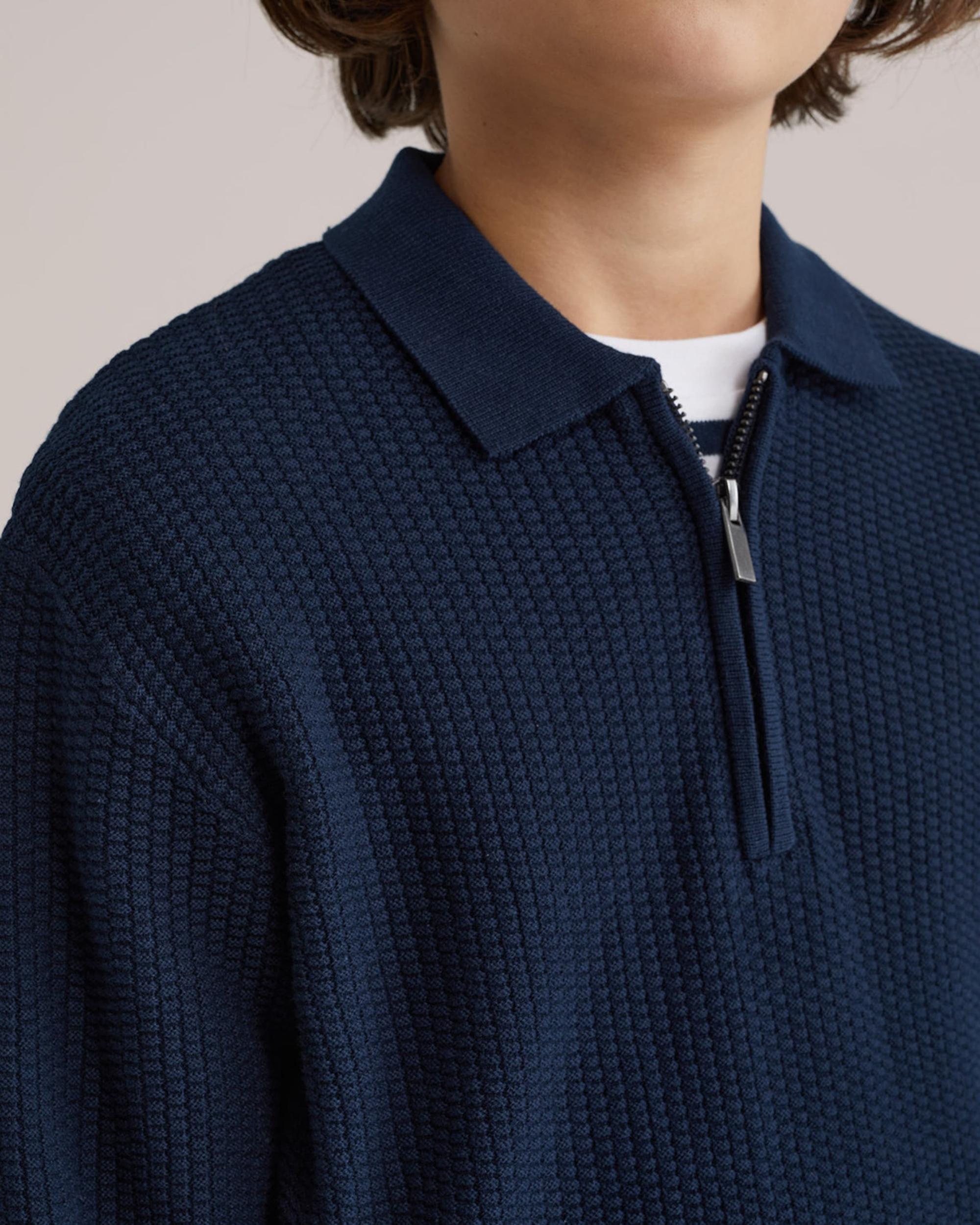 WE Fashion Sveter námornícka modrá