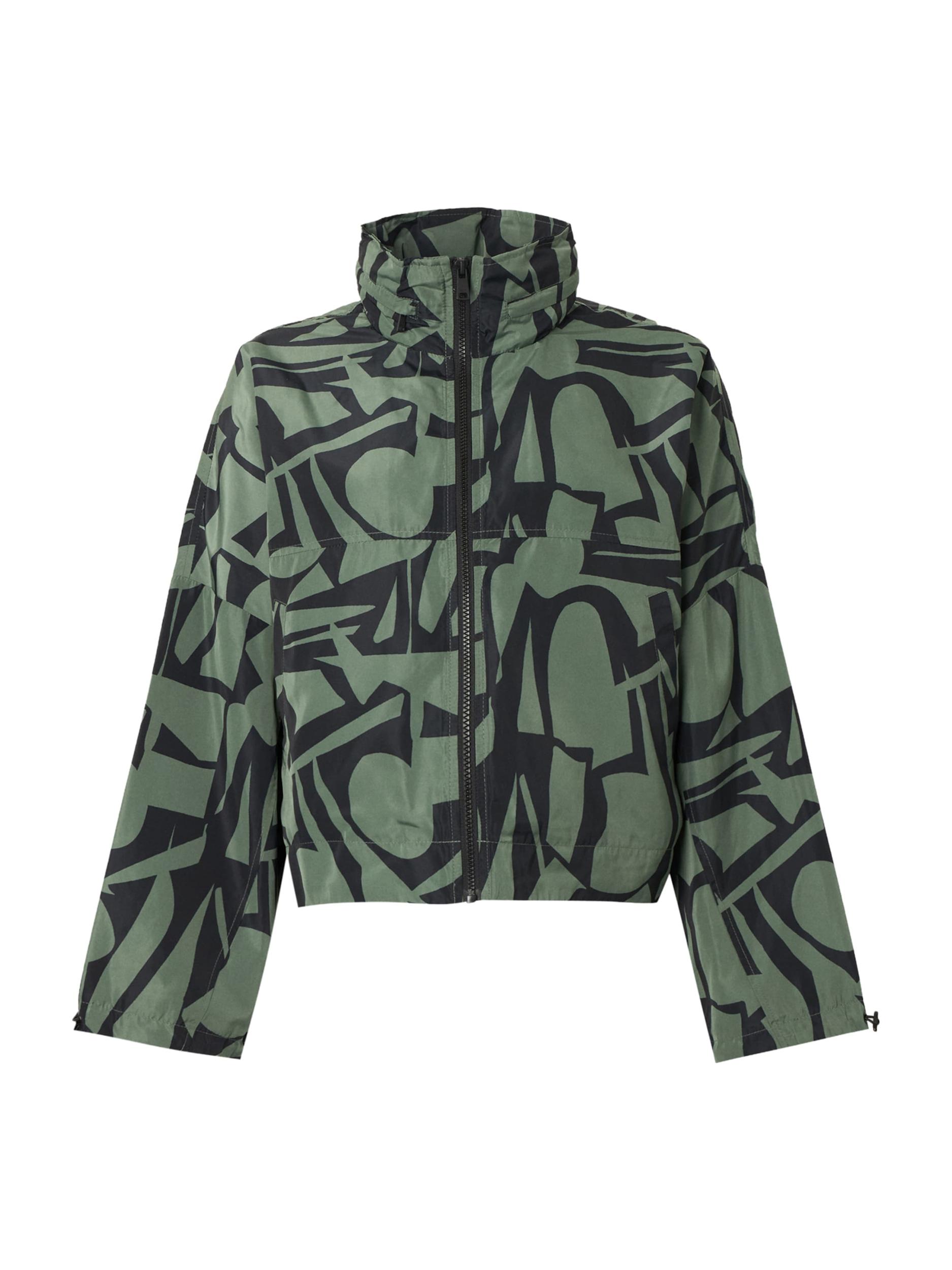 ONLY Prechodná bunda 'ONLBETTY' zelená / čierna