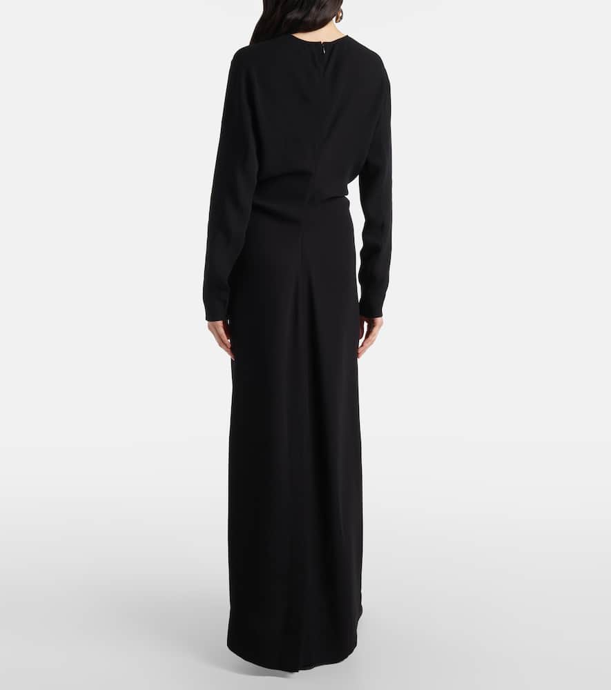 Toteme Draped cady maxi dress