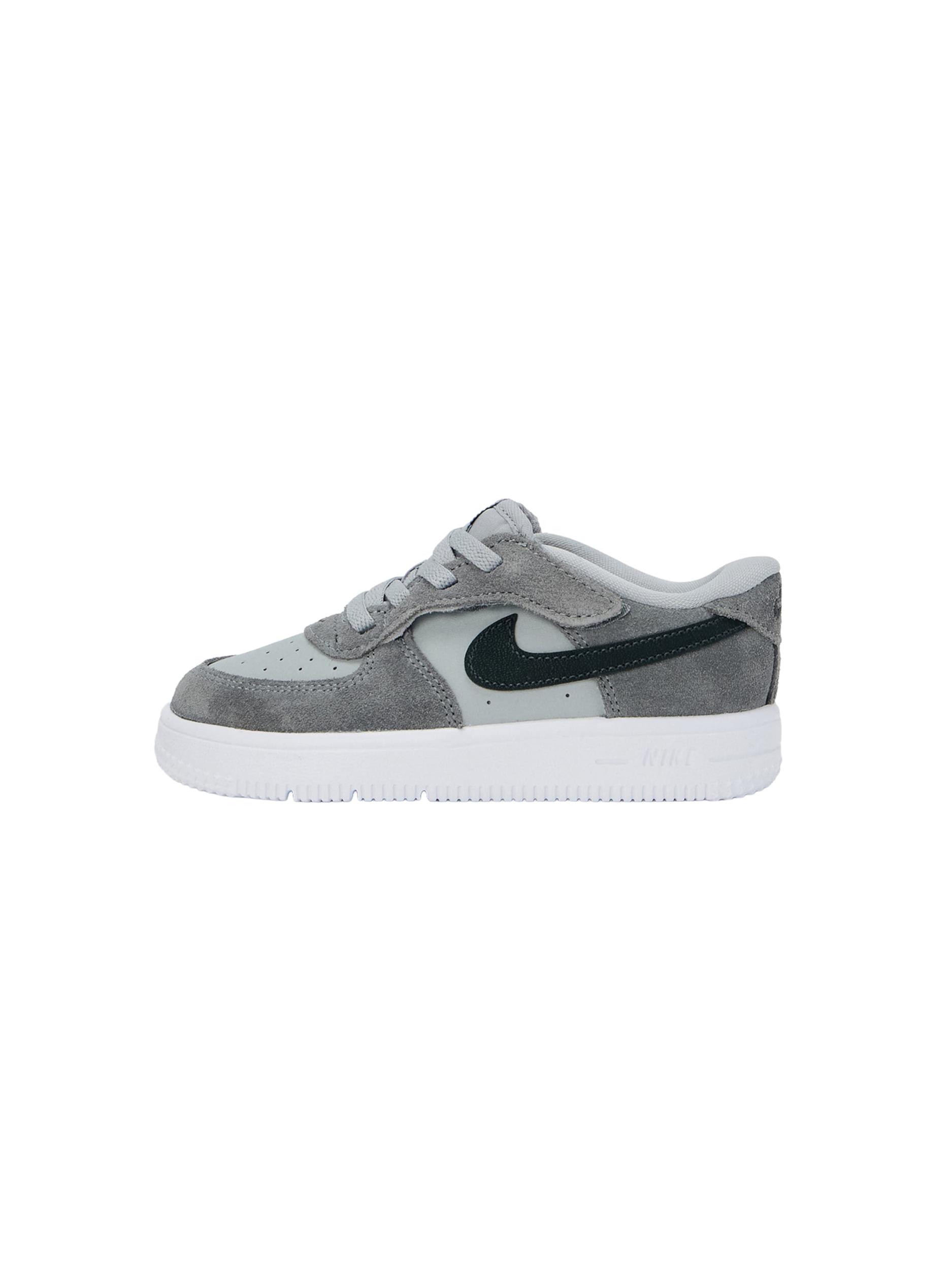 Nike Sportswear Tenisky 'Force 1 EasyOn BT Essential+' sivá / svetlosivá / čierna