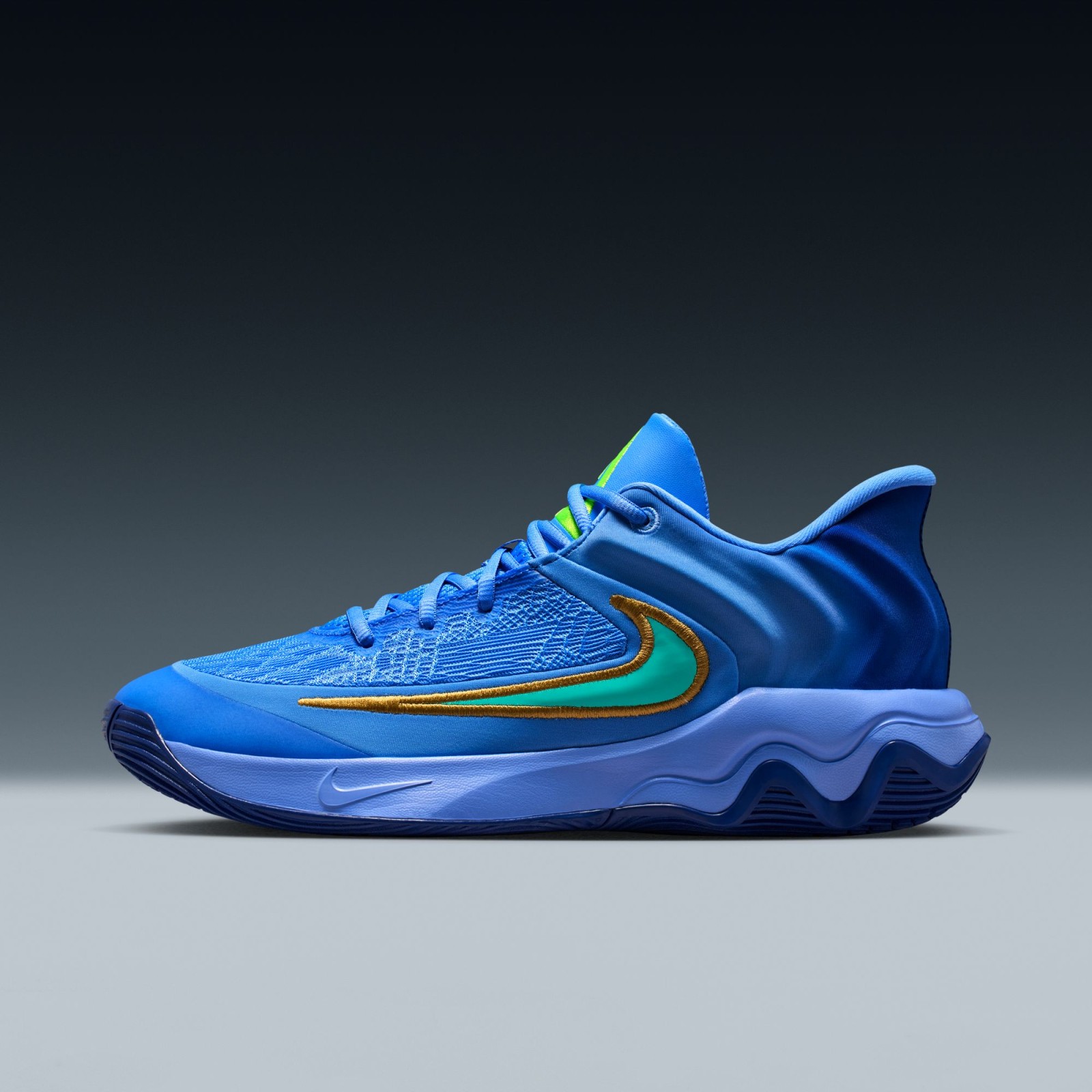 Nike Giannis Immortality 4 Basketball Shoes ROYAL PULSE/HYPER TURQ-DEEP ROYAL-VOLT