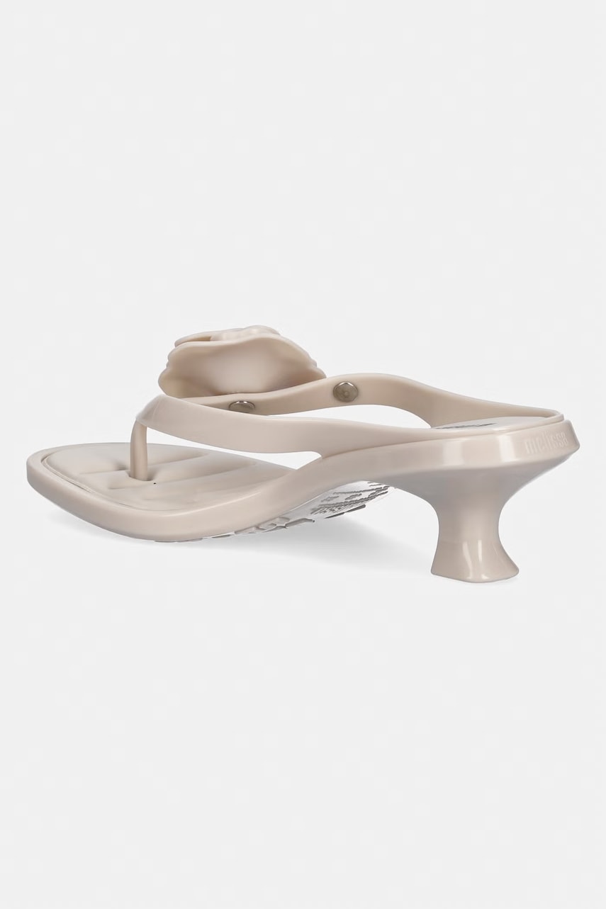 Šľapky Melissa MELISSA THONG KITTEN HEEL PETALS AD