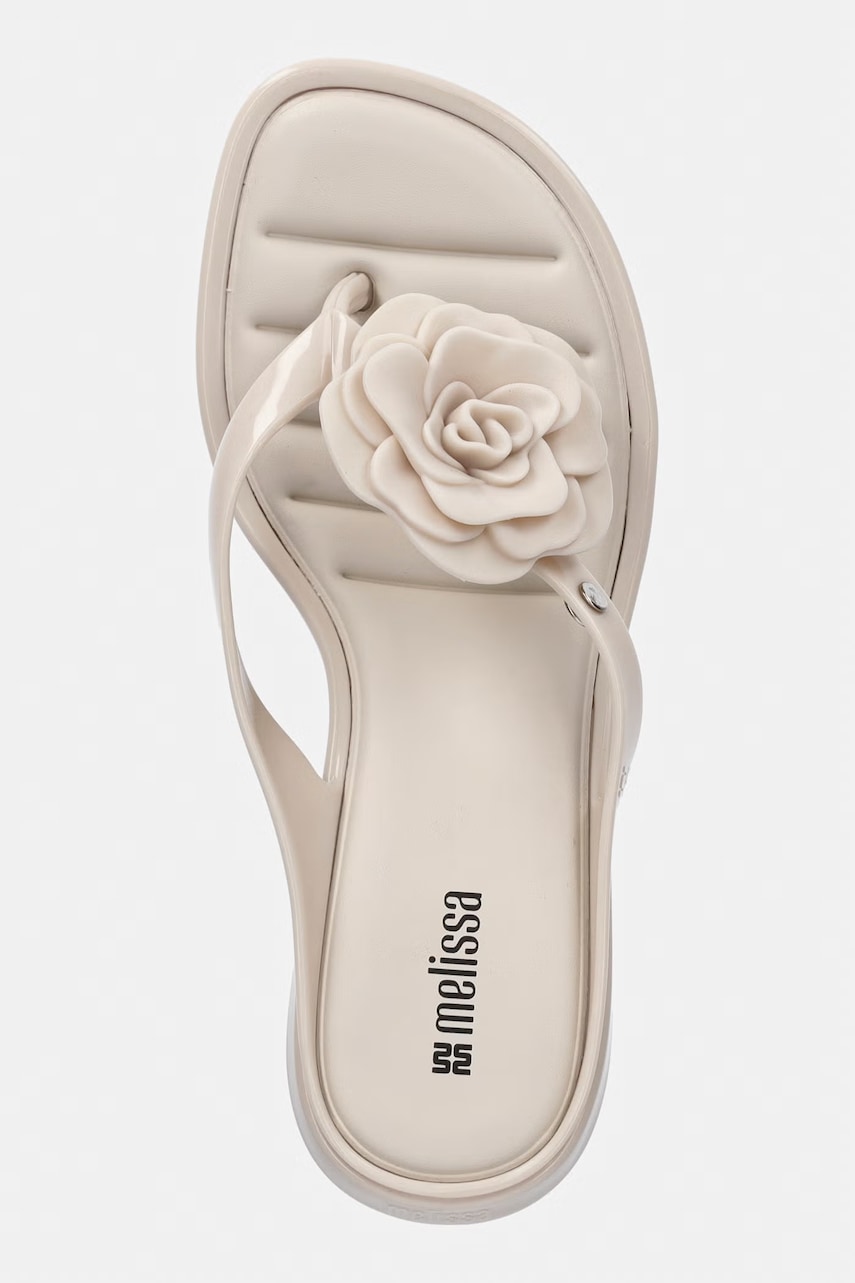 Šľapky Melissa MELISSA THONG KITTEN HEEL PETALS AD