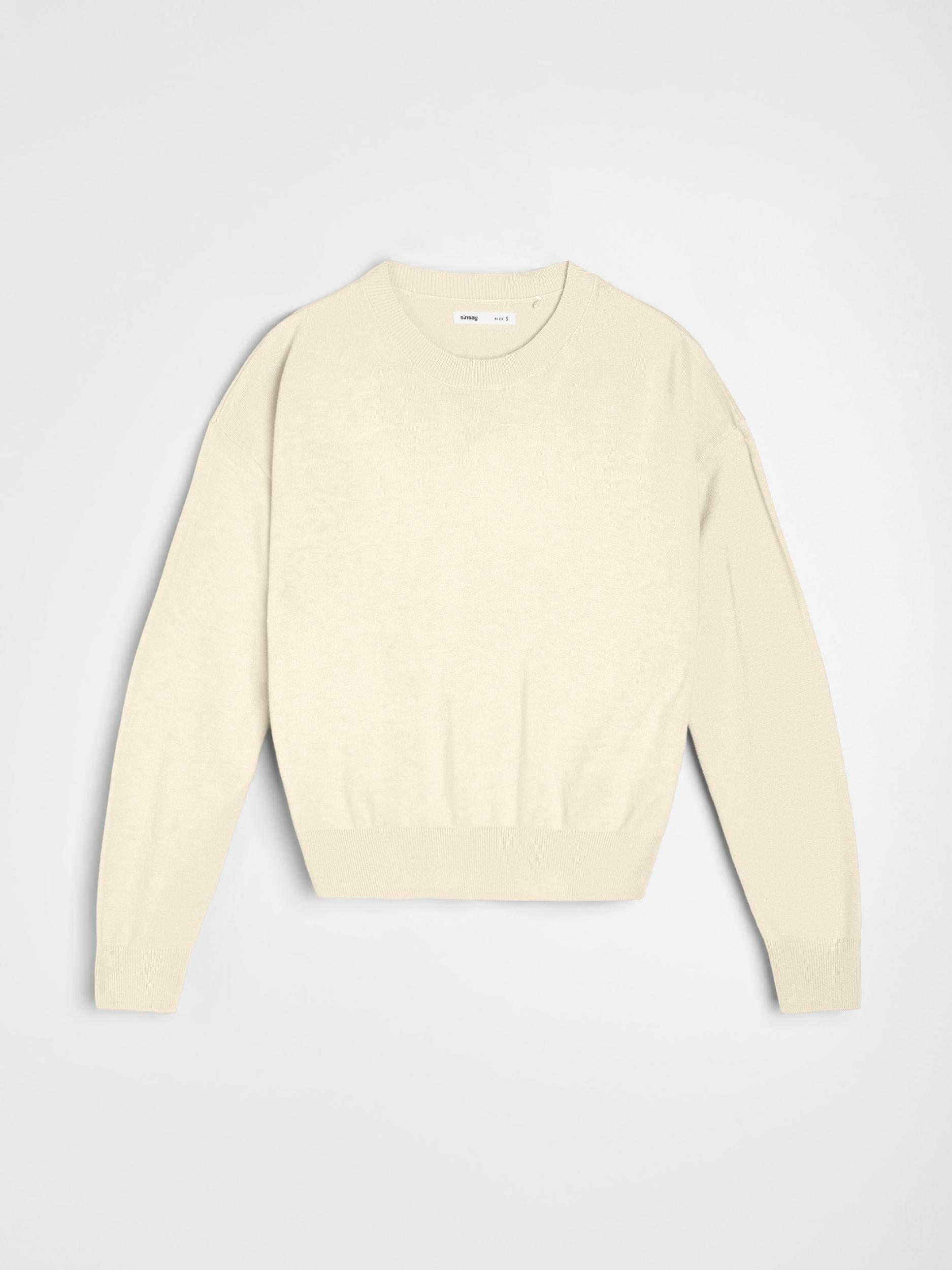 Sinsay - Basic ľahký sveter - telová