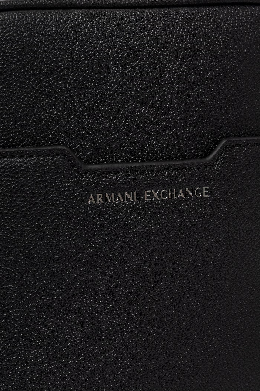 Armani Exchange vrecko pánske z imitácie kože