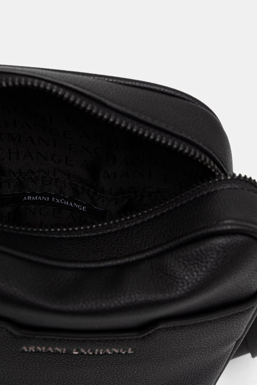 Armani Exchange vrecko pánske z imitácie kože