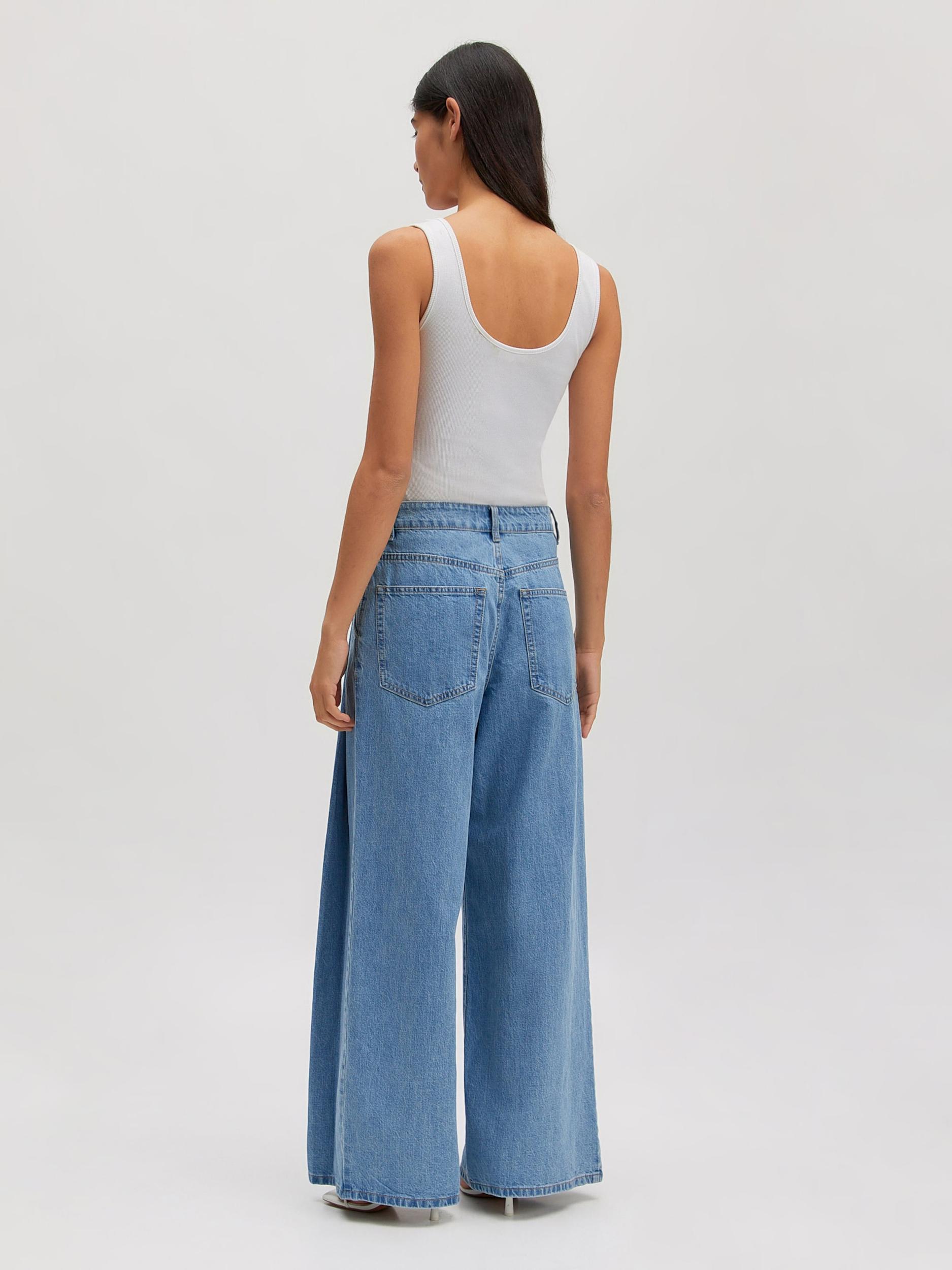 EDITED Džínsy 'Alani' modrá