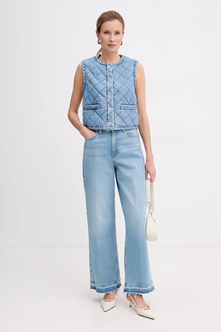 Karl Lagerfeld dámska kabelka typu baguette z imitácie kože IKON