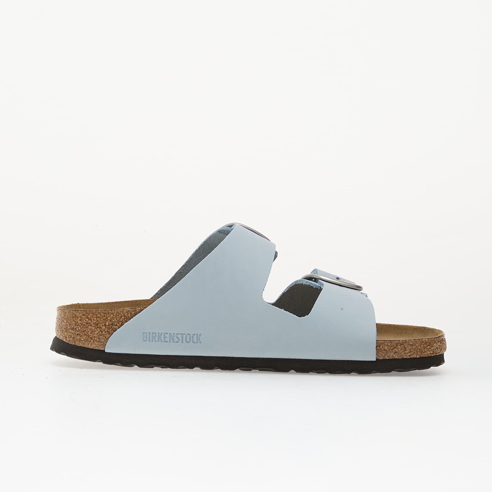 Birkenstock Arizona Big Buckle Nubuck Leather Women Baby Blue