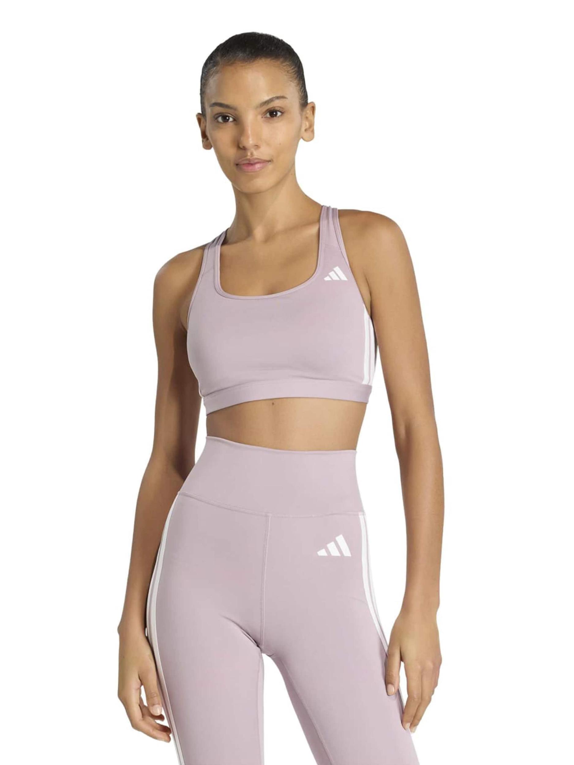 ADIDAS PERFORMANCE Športová podprsenka 'OPT Ess' orgovánová / biela