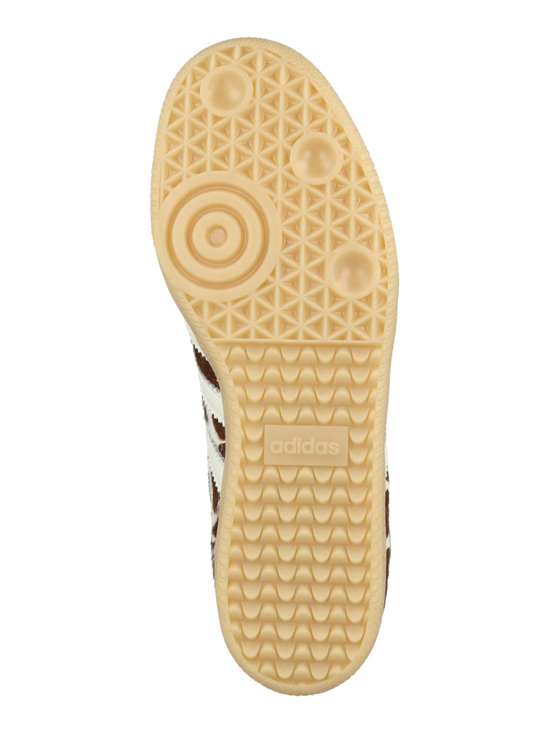 ADIDAS ORIGINALS Nízke tenisky 'SAMBA' svetlobéžová / nebesky modrá / hnedá