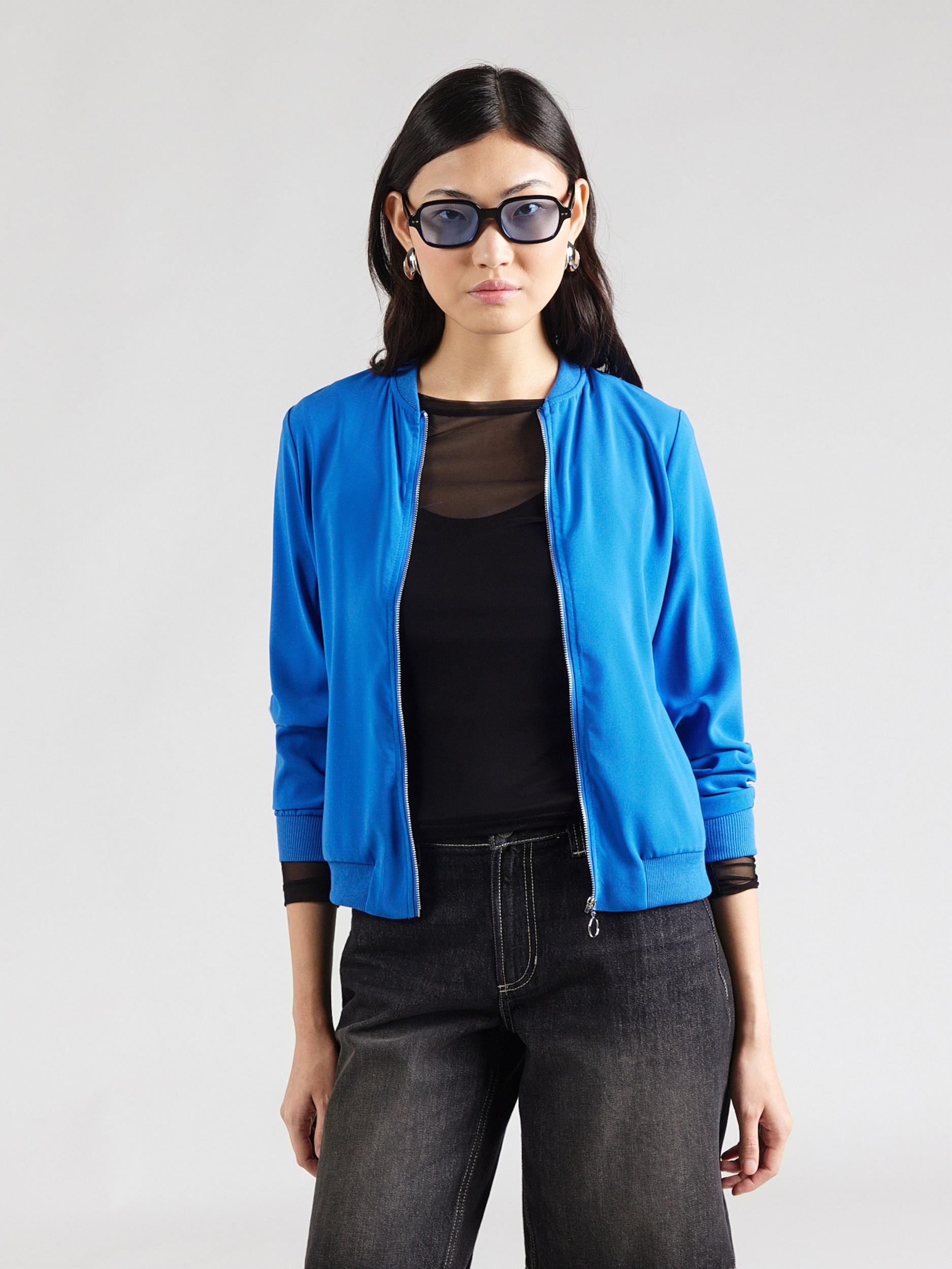 VERO MODA Prechodná bunda 'VMCOCO' modrá