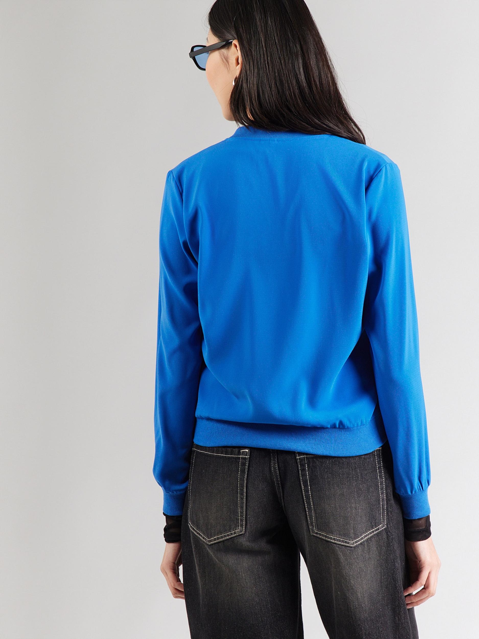 VERO MODA Prechodná bunda 'VMCOCO' modrá