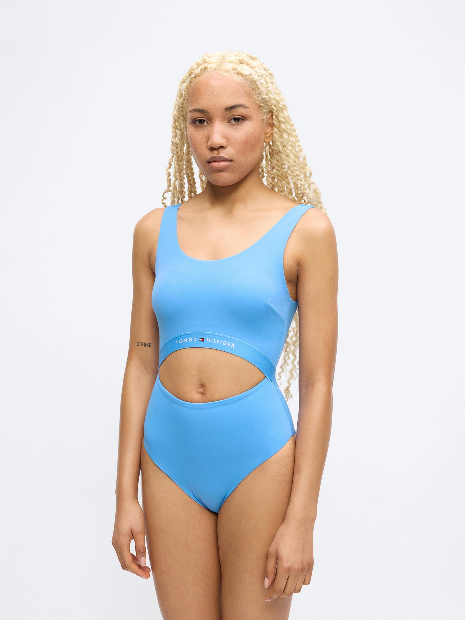 Tommy Hilfiger Underwear Jednodielne plavky tyrkysová