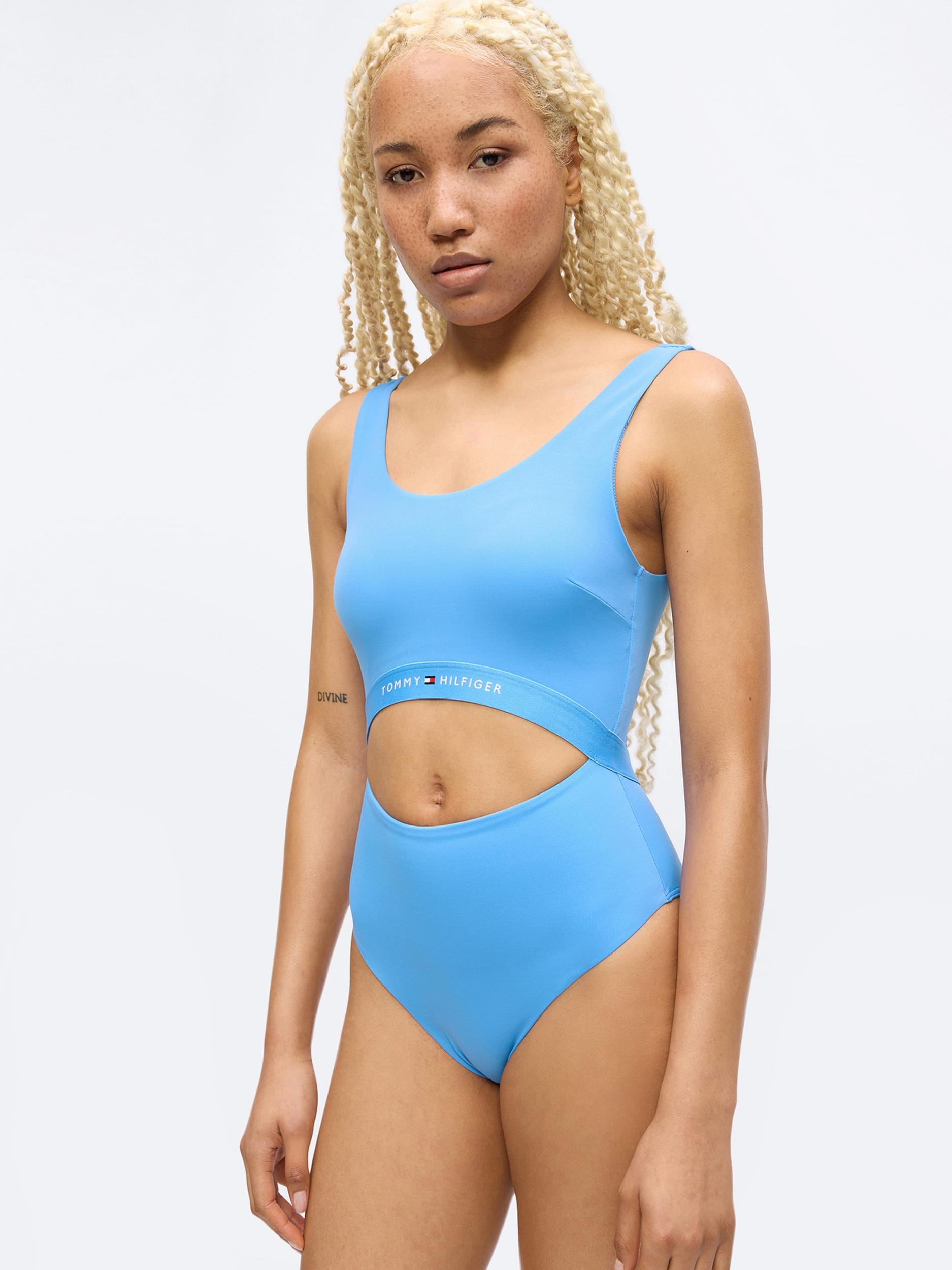 Tommy Hilfiger Underwear Jednodielne plavky tyrkysová