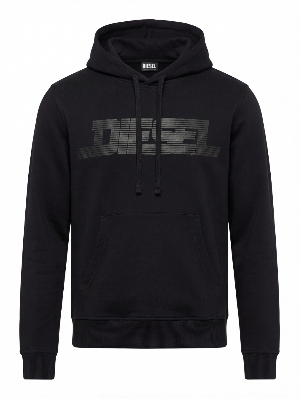 DIESEL Logo Black mikina