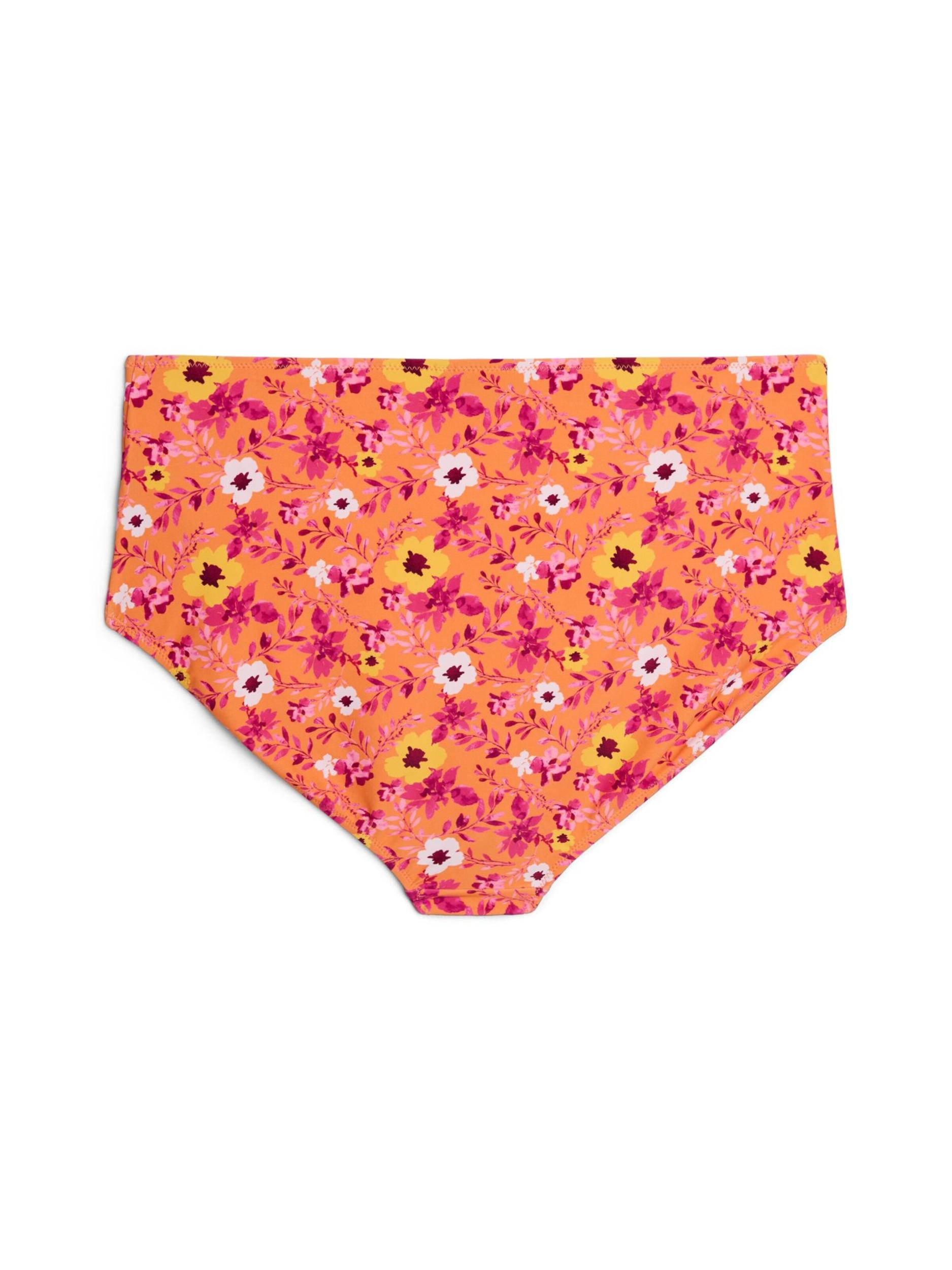 Swim by Zizzi Bikinové nohavičky hnedá / žltá / oranžová / ružová / biela
