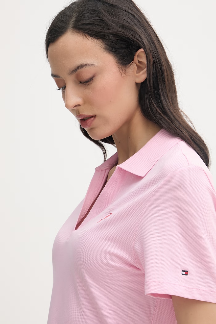 Tommy Hilfiger šaty bavlnené s elastanom