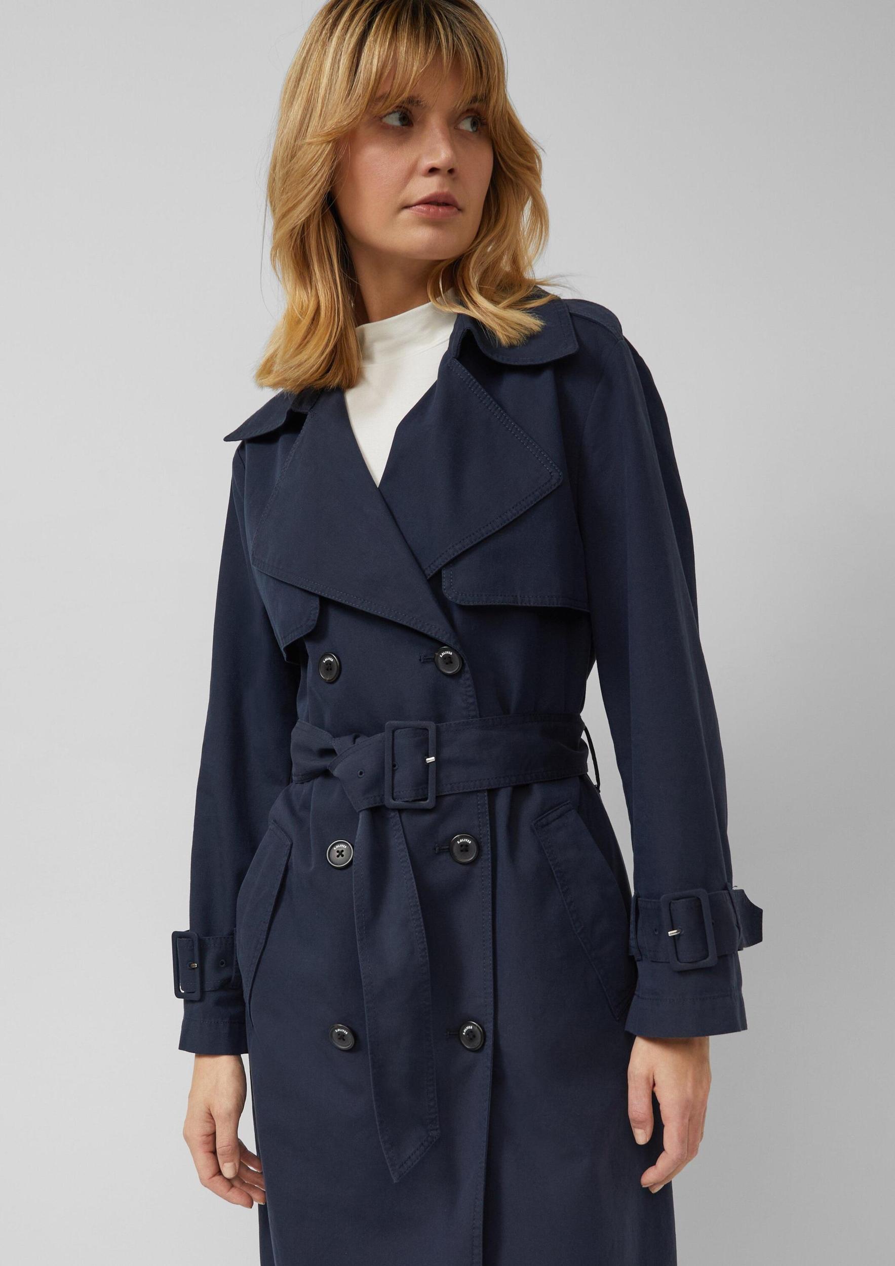 s.Oliver Prechodný kabát námornícka modrá