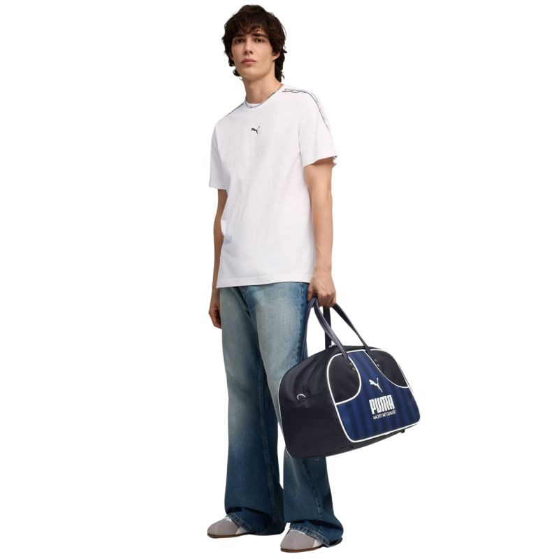 Pánske tričko Puma Tape Tee white 691693 02