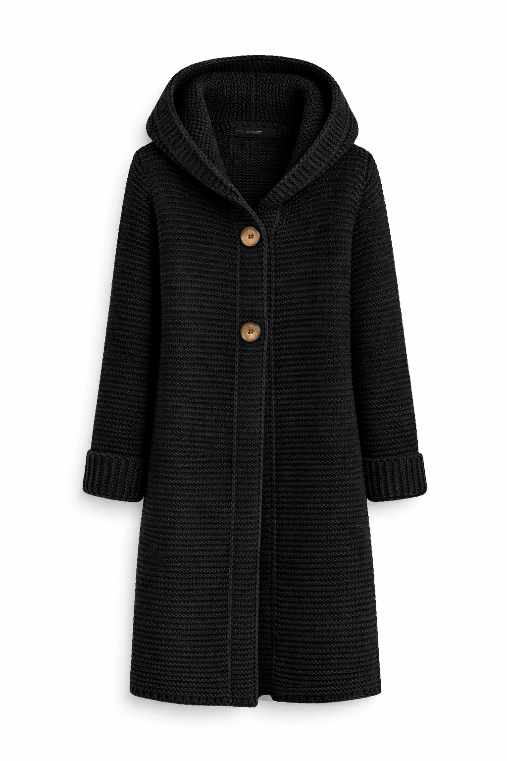 Fashionweek Dlhý Kardigan s kapucňou HONEY