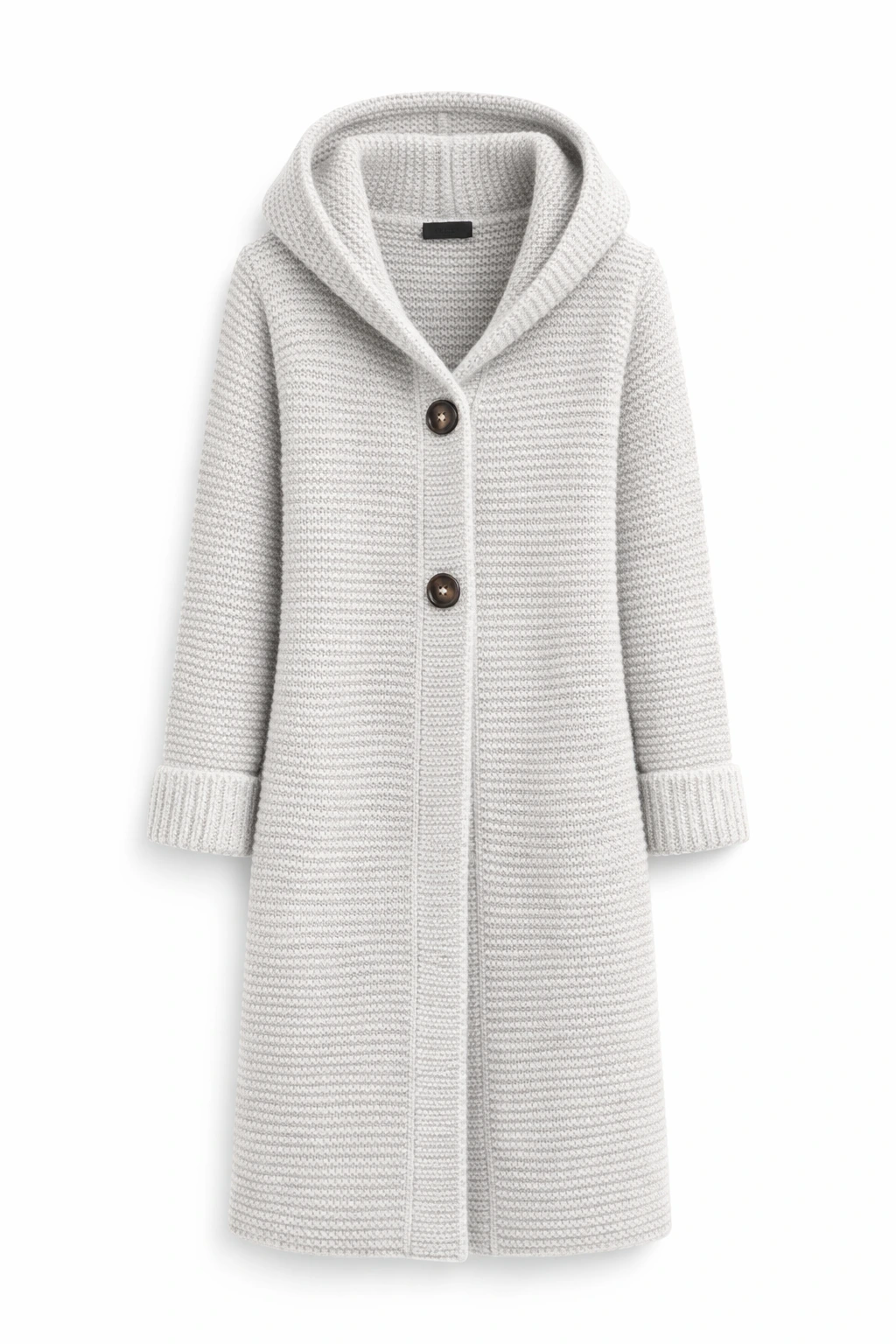 Fashionweek Dlhý Kardigan s kapucňou HONEY