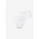 Marilyn Biele bavlnené brazílske nohavičky s čipkou Infinity