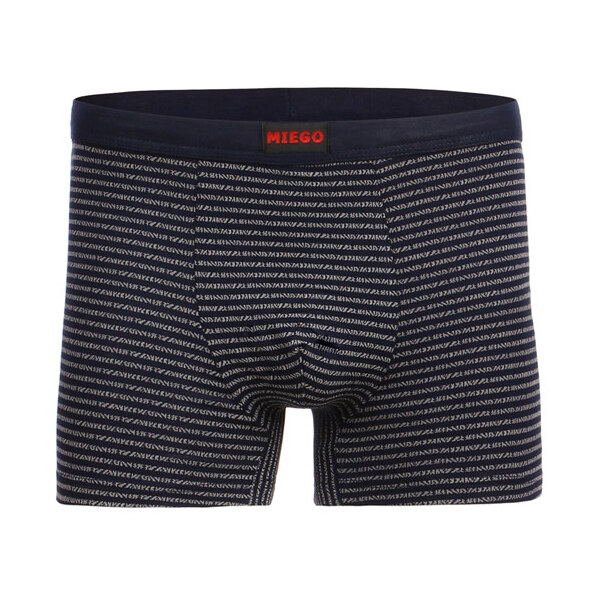 Glara Bambusové pánske boxerky s prúžkami 62054883