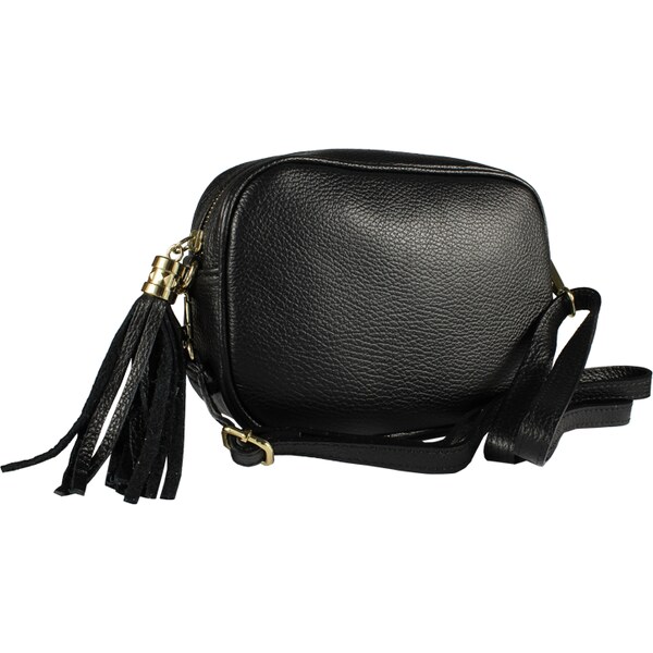 Čierna kožená talianska crossbody kabelka Bala Nera NovaKabelka.sk 1901023