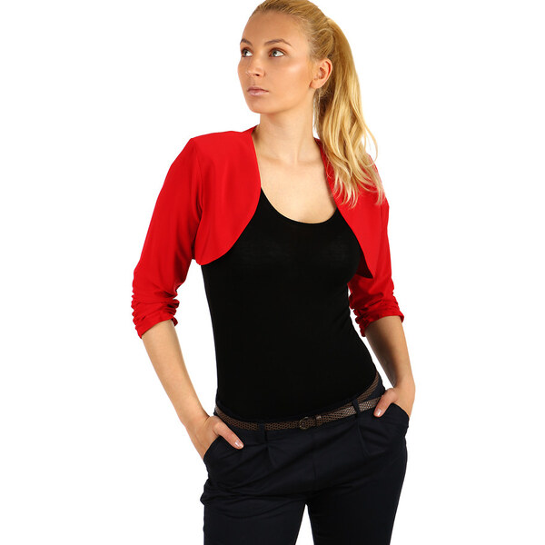 Glara Dámske spoločenské bolerko cez šaty 14800308