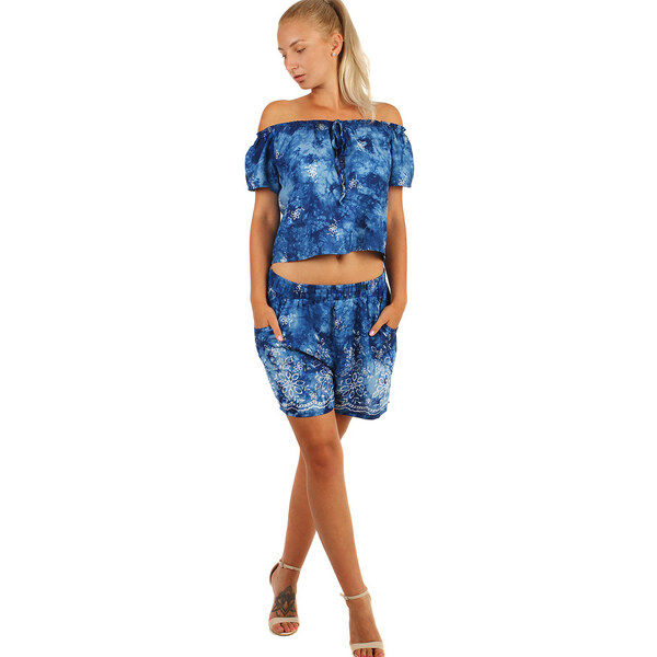 Glara Letní komplet kraťasy s tričkom 36987819