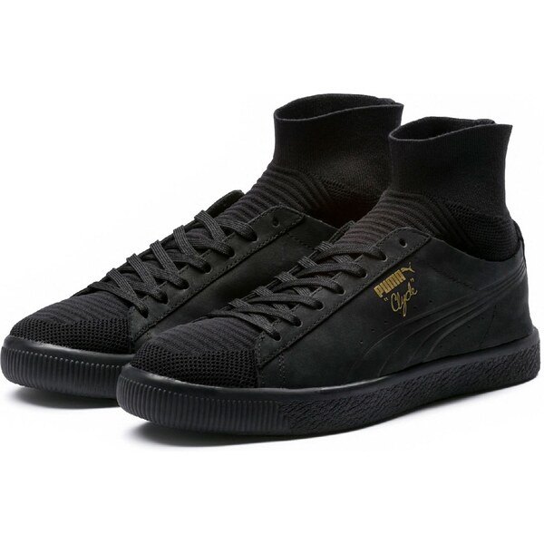 Puma Clyde Sock SELECT Puma Black-P - Unisex - Tenisky Puma - Čierne - 66355953