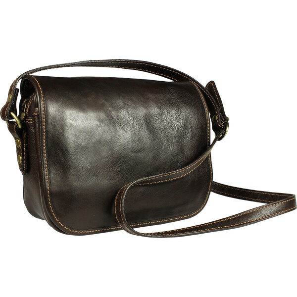 Cafe kožená talianska kabelka Floriano Cafe NovaKabelka.sk 2640159