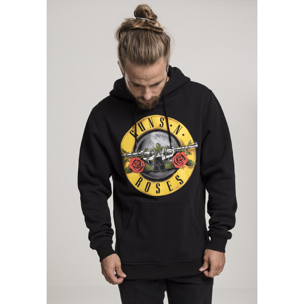 Merchcode Black hood with Guns n Roses logo 58232994