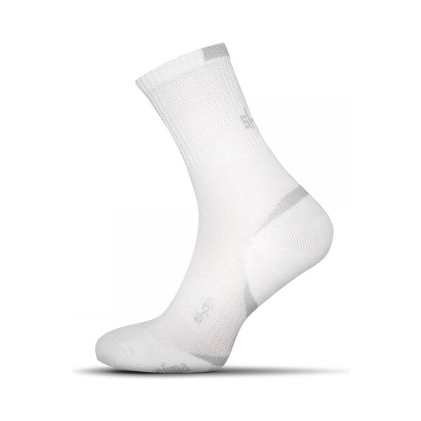 Buďchlap Bavlnené pánske ponožky v bielej farbe Clima Plus 1069031