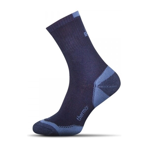 Buďchlap Termo bavlnené ponožky tmavo-modré 3484045