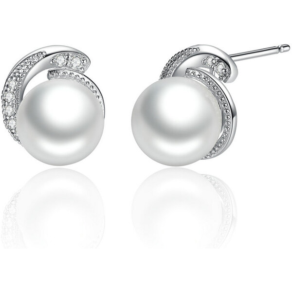 Emporial strieborné náušnice Perla SCE021 28186843