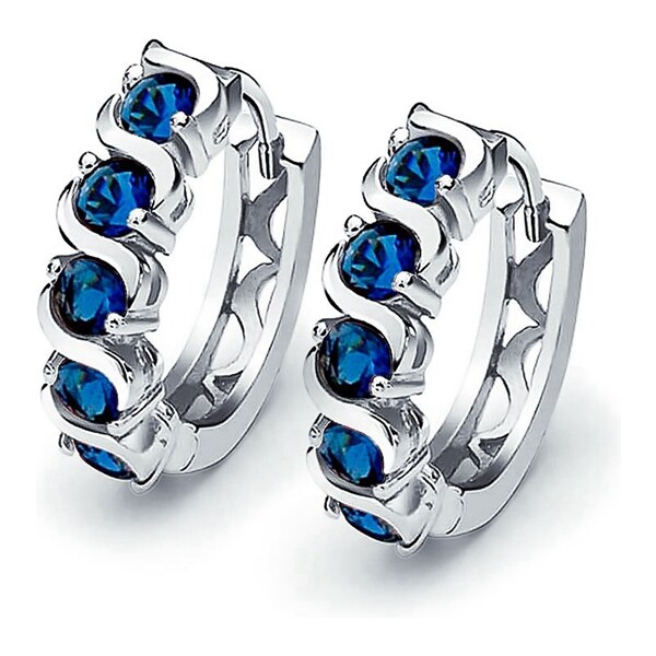 Olivie Strieborné náušnice BLUE 1,3 cm 0957 37313008